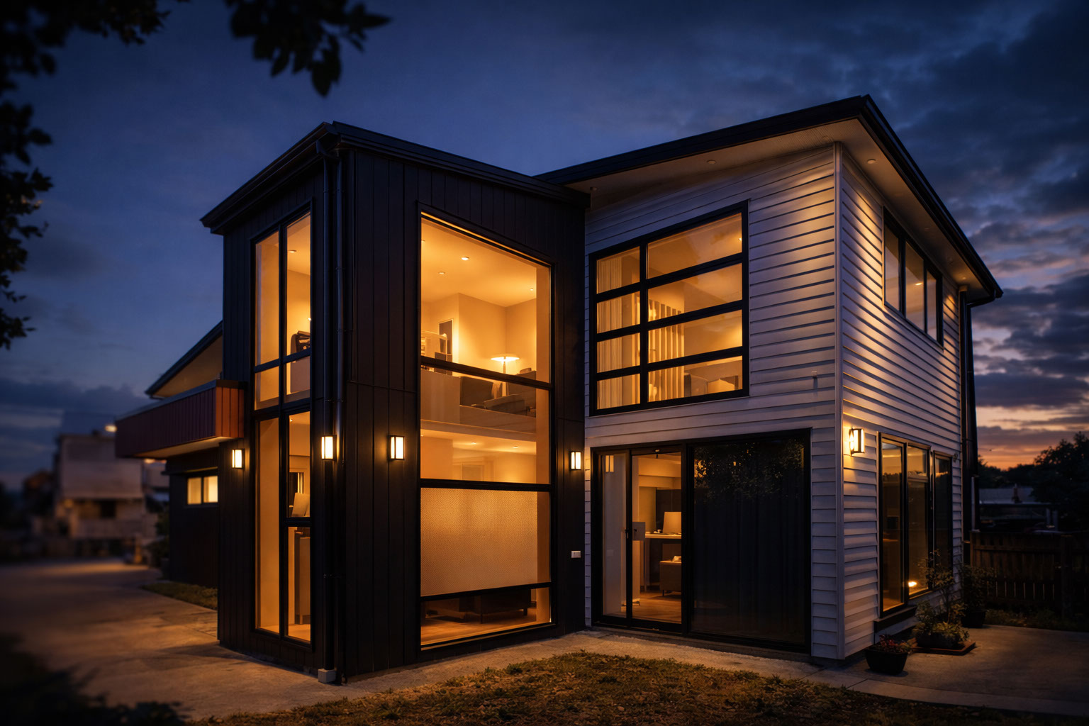 Hillside subdivision
